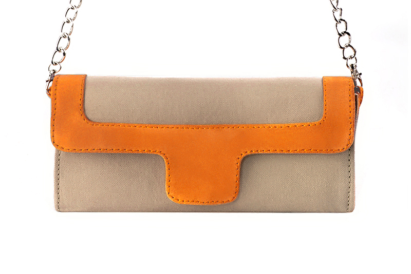 beige sahara dress clutch for women - Florence KOOIJMAN